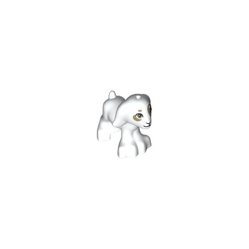 Lego white goat baby without - baby,