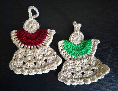 Handmade crochet angel - crochet,