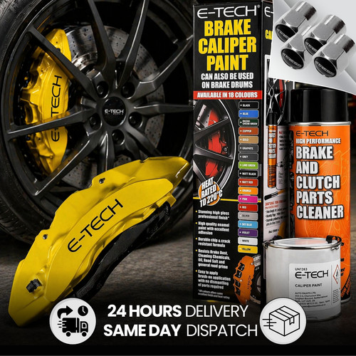 Yellow brake caliper paint - brake,