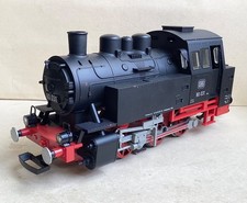 PIKO, G Gauge 37202 - German DB Black 0-6-0 BR 80 TANK LOCO 80031 (Good Runner)