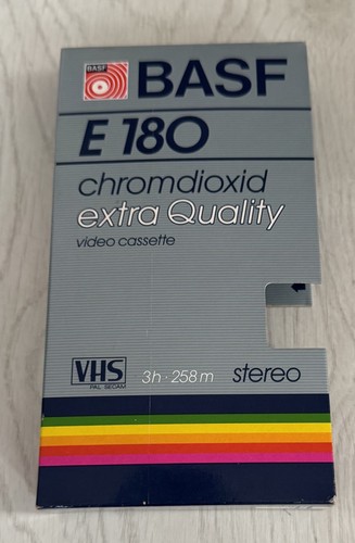 Basf e180 chromdioxid vhs - e180,