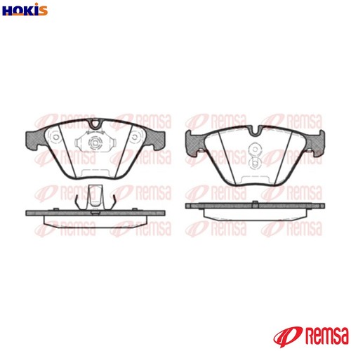 Brake pad set - pad, disc