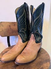 Tony Lama Cowboy Boots Tan