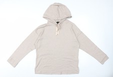 Lipsy Women's Beige Hoodie UK