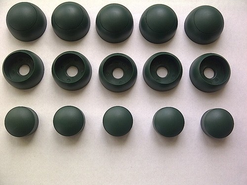 Bolt covers caps - caps, green