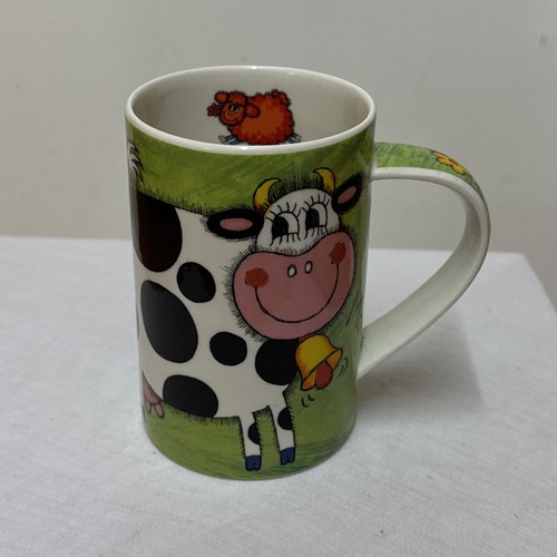 Cow pig funky farm mug - cow, cup