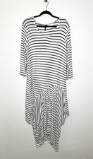 Yong Kim White Black Stripe