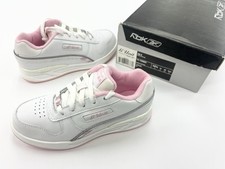 Vintage Reebok G-Unit G6II White Pink Sz 12.5Y KIDS Leather Shoes 50Cent.