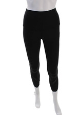Lululemon Womens Stretch Low-Rise Cropped Activewear Leggings Black Size 4