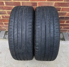 Pair of ACCELERA Phi-R 245/40/20 99Y XL M+S tyres - 6mm