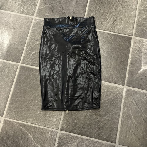 Ann summers black wet look - black,