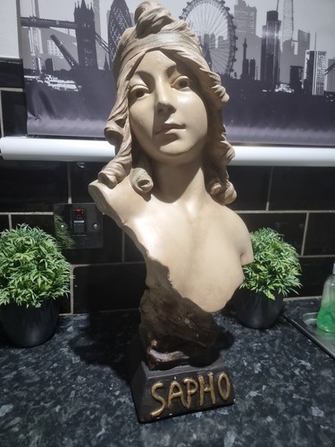 Art nouveau chalkware - art,