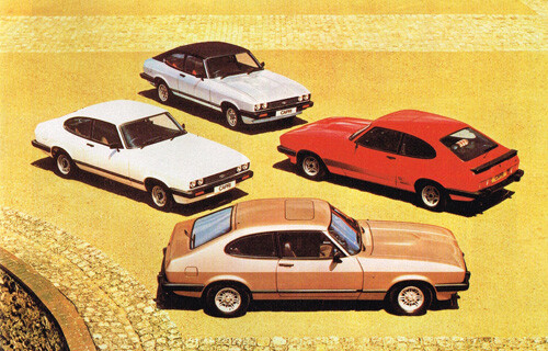 Ford capri mkiii the - the, range