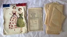 Vogue Paris Original PATOU 1448 Sewing Pattern Cocktail Dress & Evening Gown