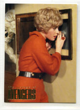 WOMEN OF THE AVENGERS UK TV GOLD FOIL CHASE CARD F7 TARA KING LINDA THORSON 2014