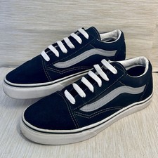 Vans Off the Wall 721278 Trainers Black UK5 EU38 & White