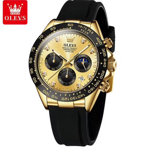 Olevs mens chronograph - chronograph, luxury
