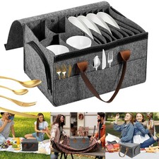 Portable Felt Storage Bag Lid