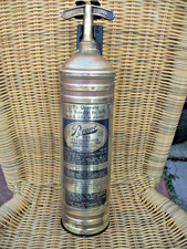 pyrene brass  fire extinguisher with bracket, empty
