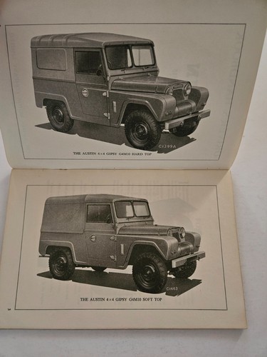 Austin gipsy g4m10 g4m15 - g4m10,
