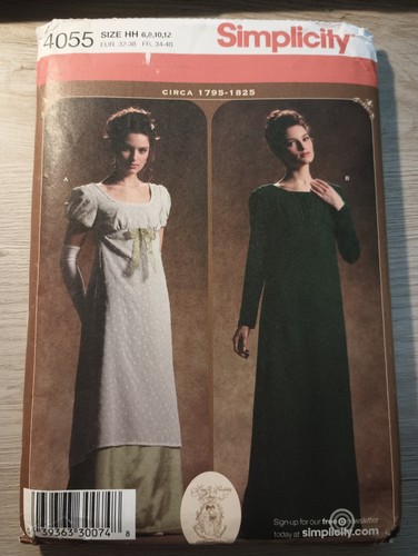 Regency empire dress costume - dress,