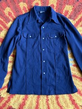 Vintage 70s Lee Navy Blue