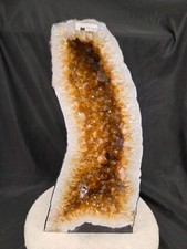 Tall Citrine Geode 543 Crystal