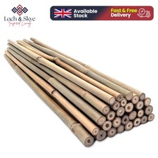 Bamboo Plant Canes for Plant Support Heavy Duty Extra Thick Garden Canes Stick