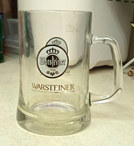 Warsteiner glass beer - warsteiner, 0.5l
