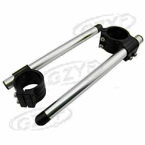 50mm cnc fork clip ons - cnc, handle