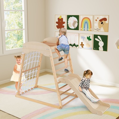 Jungle gym wooden - 4-in-1,
