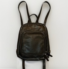 Margot Black Leather Mini