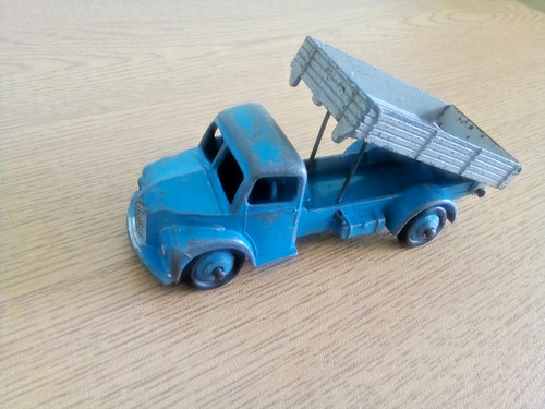 Dinky toy blue grey dodge - dinky,