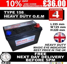 Classic Mini car battery 40AH