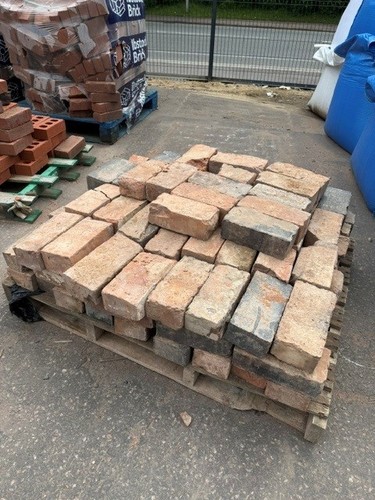 Approx 100 73mm reclaimed - approx, no.