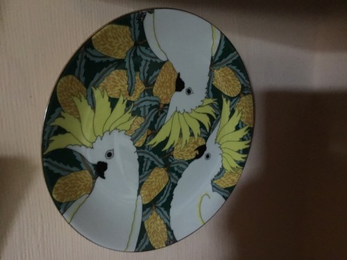 Cockatoo plate barbara - cockatoo, by