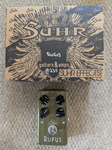 Suhr rufus fuzz silicone - suhr, fuzz,