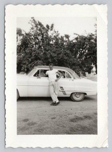 1950s snapshot handsome young - 1950s,