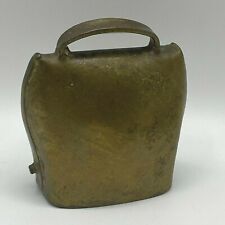 Vintage Large Handmade Rustic Metal Cow Bell