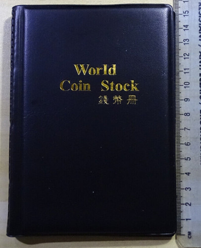 Coin collectors album holds - album,