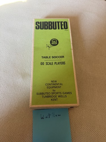 Vintage subbuteo west ham team - west,