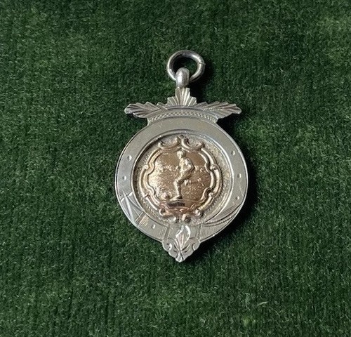 Hallmarked silver rose gold - a,