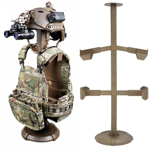 Tactical gear stand - tactical, helmet