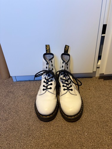 White marten lace up - marten,
