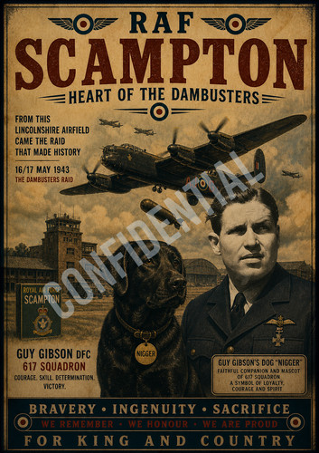 Raf scampton 617 - raf, squadron