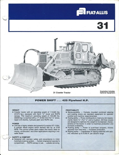 Equipment brochure - brochure,