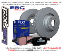 EBC Front Brake Discs & Ultimax Pads for Subaru Sumo Van 1.0 (88 > 89)