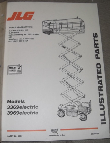 Jlg 3369 3969 - 3969, electric