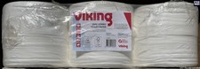 12 Rolls Viking Mini Jumbo Toilet Tissue 2-Ply White Paper 180m VAT Invoice