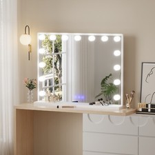 LED Hollywood Makeup Vanity Cosmetic Mirror with Lights 58 x 45cm Large Mirror